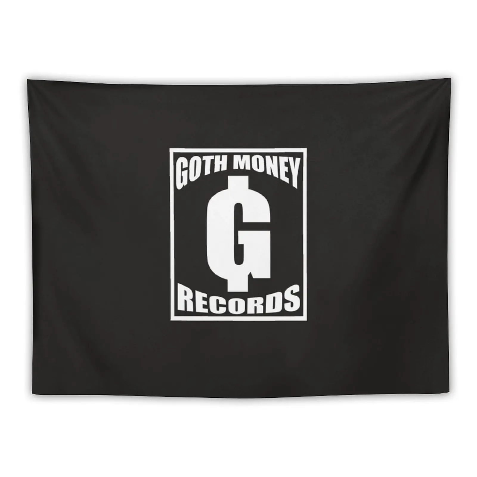 

GOTH MONEY RECORDS OG ON BLACK Classic T-Shirt Tapestry Wall Decoration Items Room Decorator Tapestry