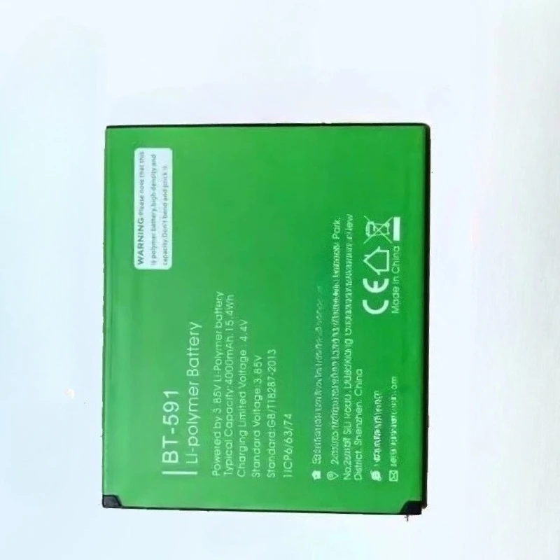 2025 Years BT-591 4000mAh Phone Battery for LEAGOO KIICAA POWER High Quality Rechargeable Battery