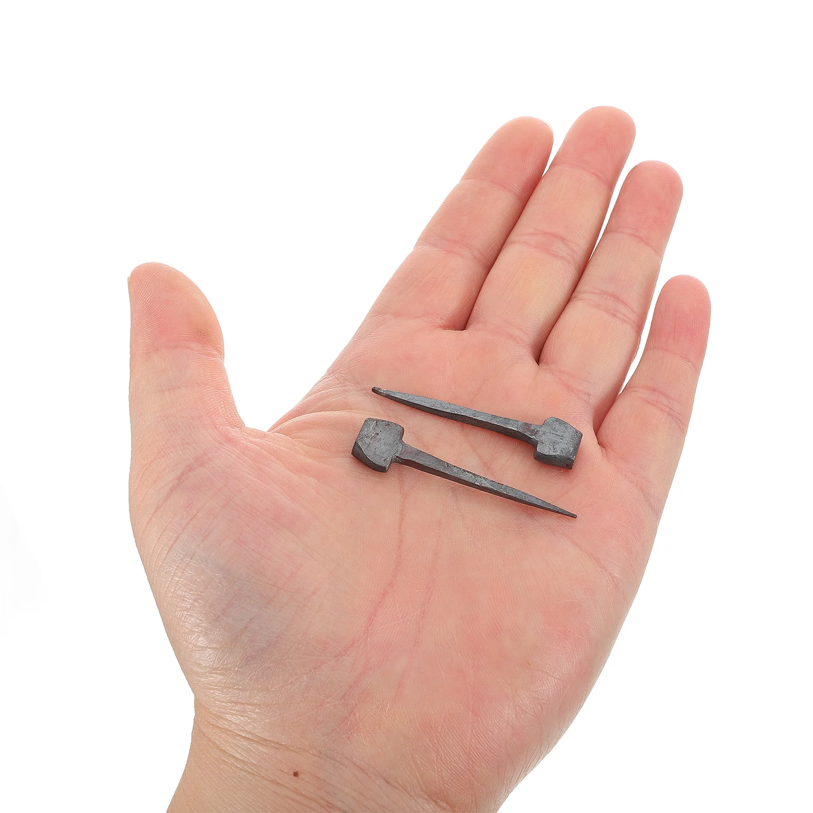10pcs Horseshoe Horse Fixators Lightweight Iron for Horse Tack Hoof Trimming Repair Practical Strong