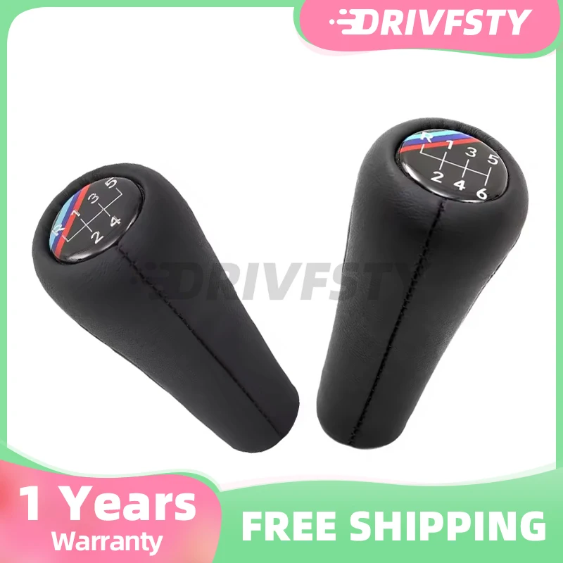 

Leather Car Gear Shift Knob Shifter Stick For BMW 1 3 5 6 Series M3 M4 X5 X6 E30 E32 E34 E36 E38 E46 E53 E60 E83 E84 E87 E90 E92