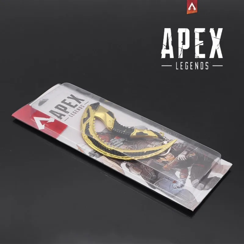 Apex Legends Heirloom Sor Fist Sickle Octane Valkyrie Jogo Keychain, Armas Faca, Katana Samurai Ornament, Espada Presente Brinquedos, 12cm