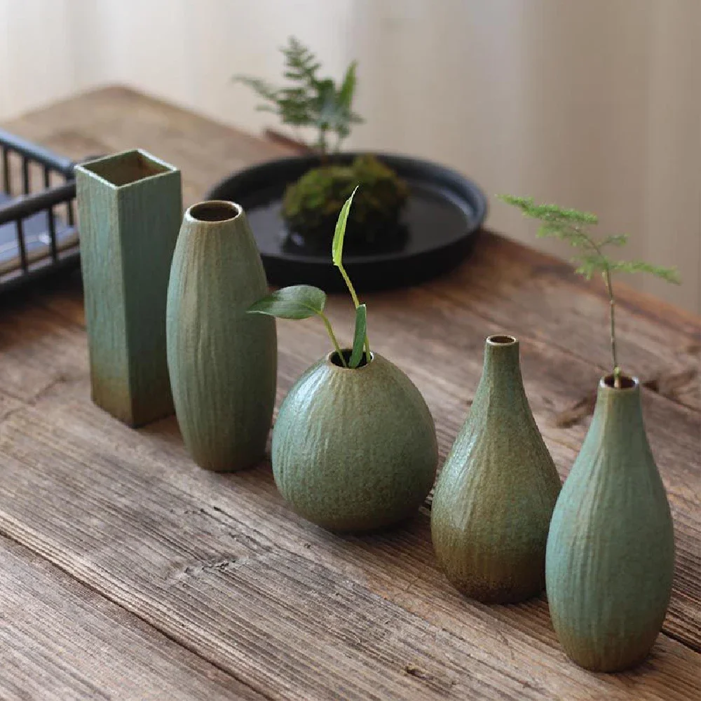 

Simple ceramic vase decoration, living room home dining table decoration, hydroponic plant small vase
