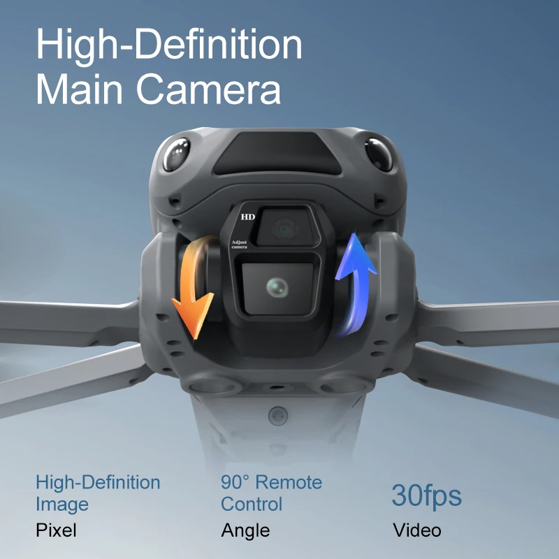 New LF682 Drone 8K Dual Camera FPV Professional HD Professional Aerial GPS Optical Flow Obstacle Brushles Foldable RC Quadcopter view 2