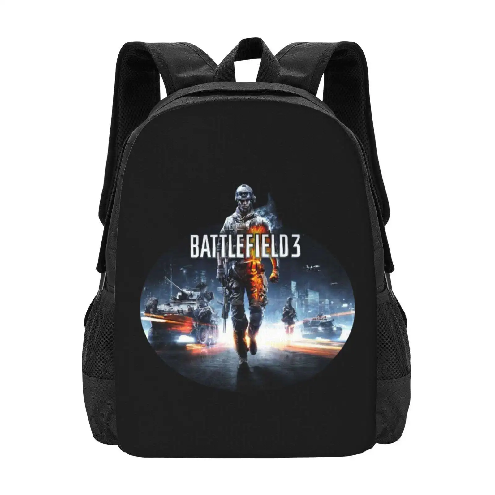 Bf3 Hot Sale Backpack Fashion Bags Bf3 Bf4 Bfv Shooter Games Ps4 Pcgamer Guns War Bf2042