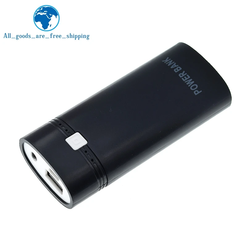 TZT Detachable Design With Indicator Light For Smart Phone Power Bank Case Battery Practical For 18650 Battery