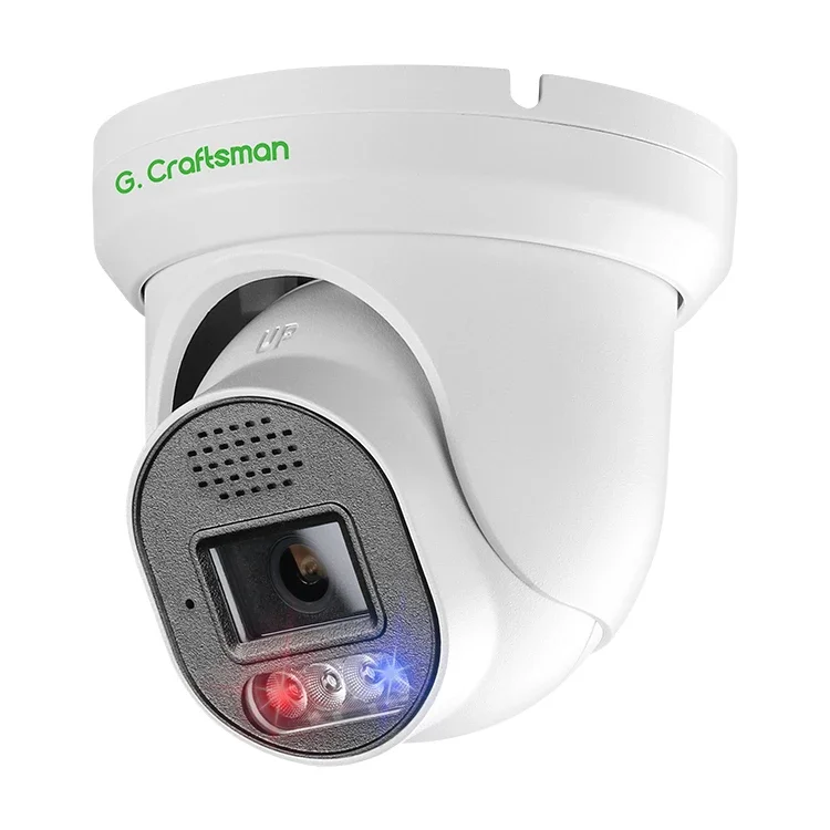 2026 New GX-DFD-M5C 5MP CMOS Sensor Indoor Security Camera Dual Light Blink Alarm Ring Night Vision Network IP SD Built-in Siren