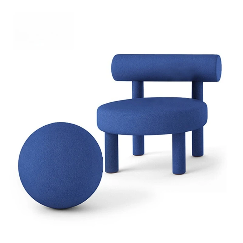 

Nordic minimalist Bauhaus minimalist hockey leisure chair modern designer living room single sofa