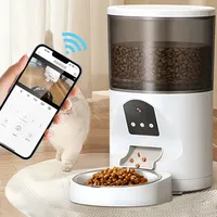 Smart wifi automatic pet feeder cat food dispenser intelligent automatic cat feeder with camera for dogs multi 6L pets dry food