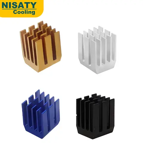 10/20/50/100PCS Raspberry Pi Heatsink Kits 9 x 9 x 12mm Aluminum Mini IC Chipset Cooling Cooler 9mm Heat Sink Heatsinks