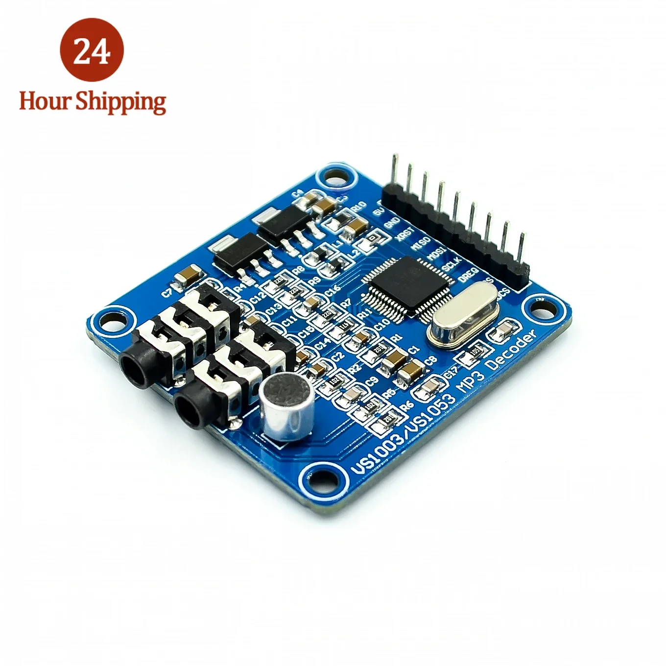 VS1003B VS1053 MP3 Module Development Board Onboard recording function