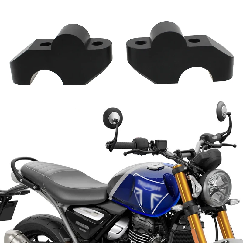 

Motorcycle Accessories Premium Pull-Back Handlebar Risers Fit For Triumph Speed400 Speed 400 2024-