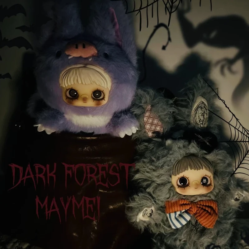 

TOP TOY MayMei Dark Forest Series Rabbit Plush Doll Keychain Blind Box Stuffed Bag Pendant Trendy Collectible Toy Gift For Girls