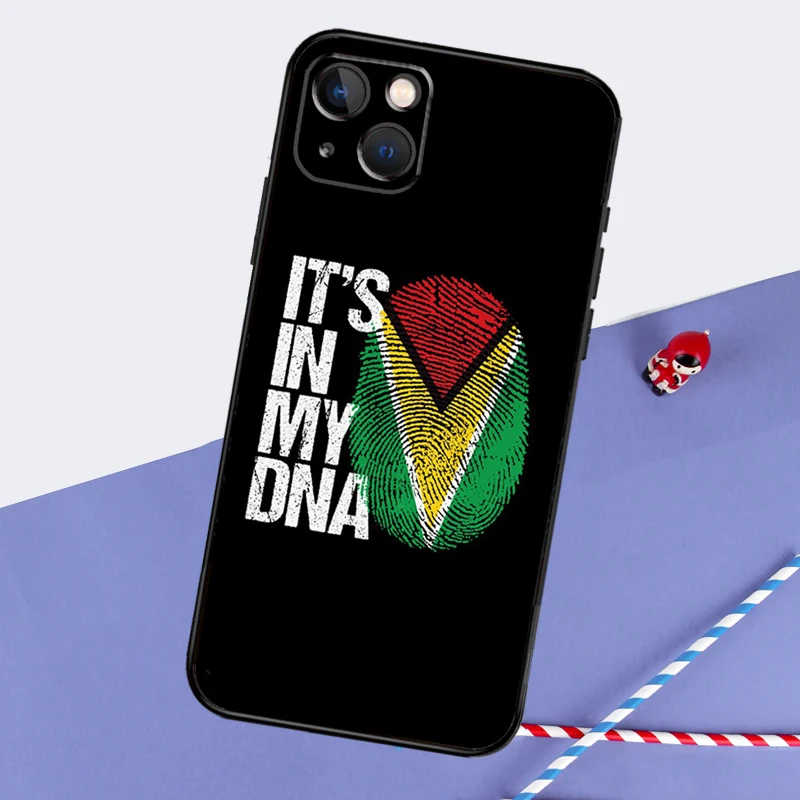 Guyana Flag Phone Case For iPhone 16 15 11 12 13 14 Pro Max Mini XS XR X 7 8 Plus Soft TPU Cover