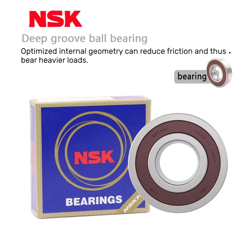 Miniature Deep groove ball bearing NSK High speed 686 ZZ 2RS 6x13x5mm bearing steel 6×13×5mm