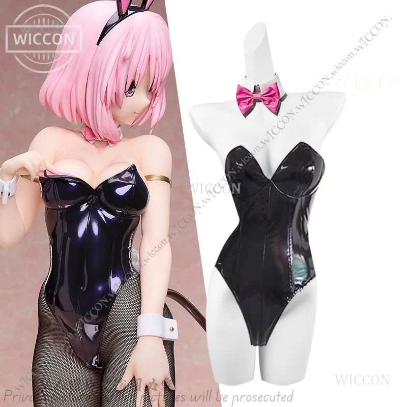 Momo Belia Deviluke Darkness Anime Halloween Costume Party Cosplay TO LOVE Bunny Girl Comic-Con Fancy Kawaii Dating Outfit