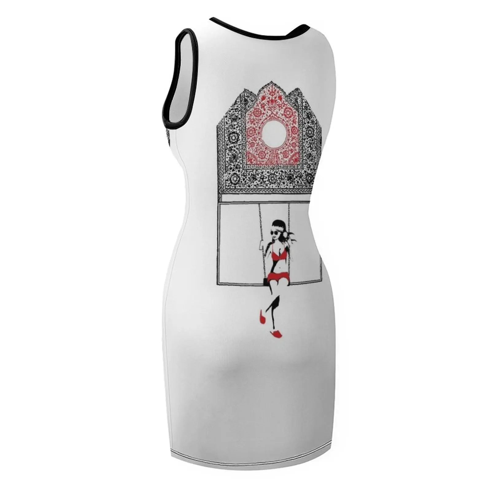 Lady Swing Sleeveless Sundress elegant guest wedding dress luxury women's party dress evening prom dresses for womens 2025