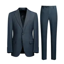 10381-T- High-end pure wool suit men's business suit