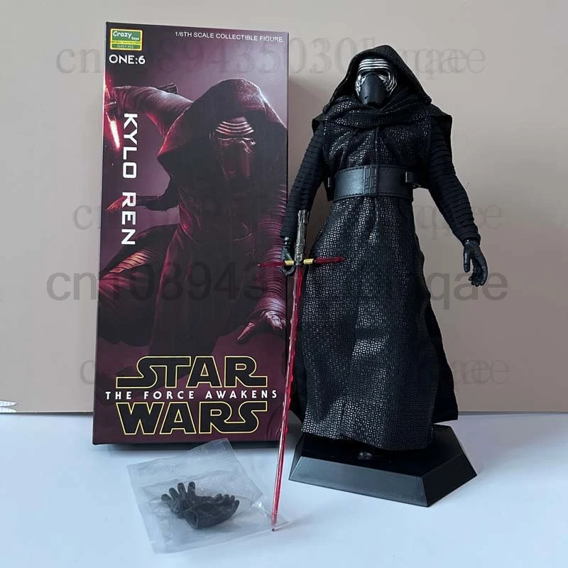 Crazy Toys 1:6 Star Wars Figure Movie Kylo Ren PVC Action Figure Collection Model Toys Room Ornament Gift For Kids