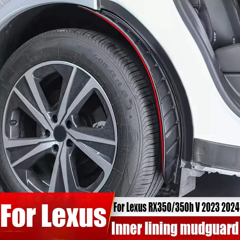 For Lexus RX350/RX350h V 2023 2024 rear wheel lining mudguard anti mud tire lining mudguard car exterior decoration products