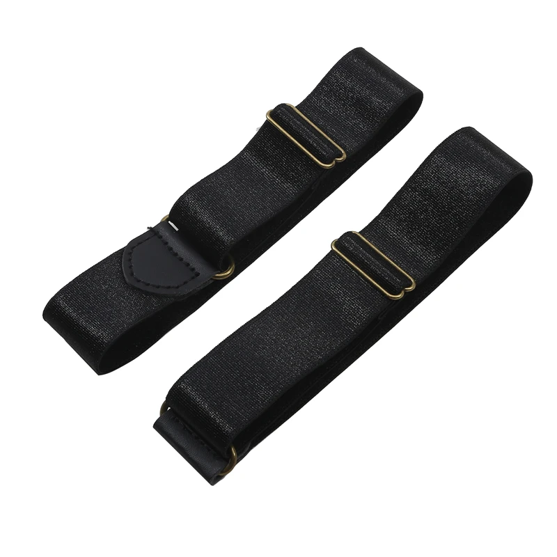 1Pair Elastic Armband Shirt Sleeve Holder Women Men Fashion Adjustable Arm Cuffs Bands for Party Wedding Clothing Accessories