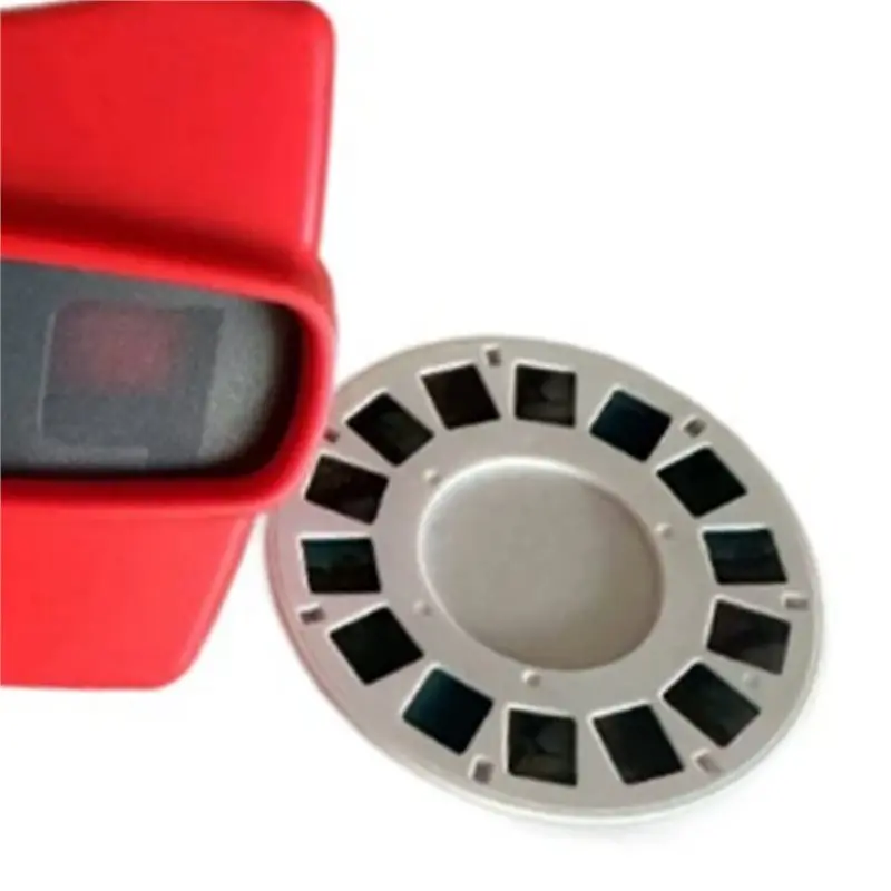 ABBO-Children' S Gift 3D Education Viewing Machine Luminous Unicorn Mini Theater Viewmaster Viewer Big Game