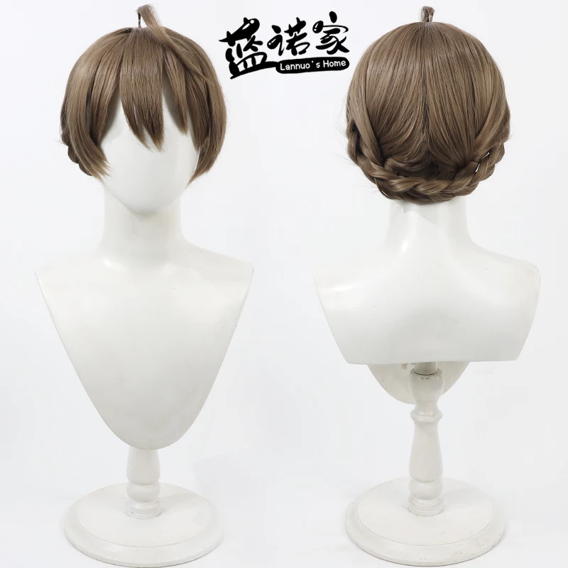 

Anime The Idolmaster Hiro Shinosawa Cosplay Wig Halloween Carnival Party Props Synthetic Hair Heat Resistant Fiber + Wig Cap