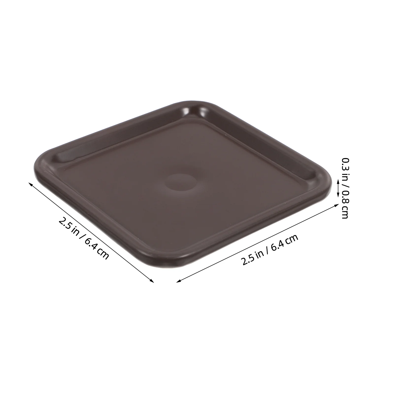 8 قطعة حماة الساق الأثاث أكواب العجلات المربعة للأرضيات الصلبة كرسي طاولة السرير منصات الأرضية ورأى قدم السجاد الأثاث #5