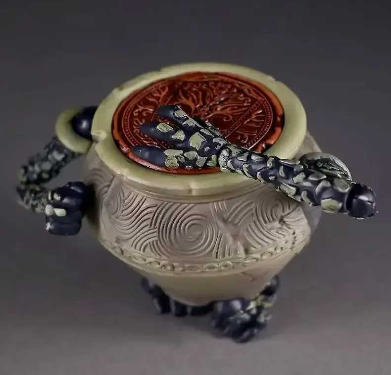 متوفر في المخزون جديد ألكسندر نموذج الشكل تمثال أنيمي الطرفية وعاء الصبي المحارب وعاء عقد الأسلحة اللعب الراتنج منفضة سجائر جمع الهدايا #2