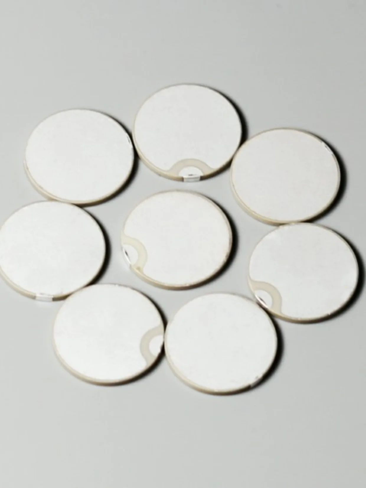 Piezoelectric Ceramic Wafer P5 Ceramic Ring Frequency Ultrasonic Transducer Chip Circular Chip Sensor Accessories