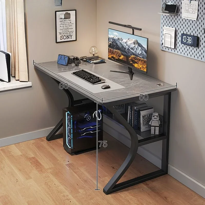 게임용 컴퓨터 책상 의자 세트 홈 오피스 연구 침실 간단한 인체 공학적 현대식 노트북 테이블 Muebles 사무실 홈 가구