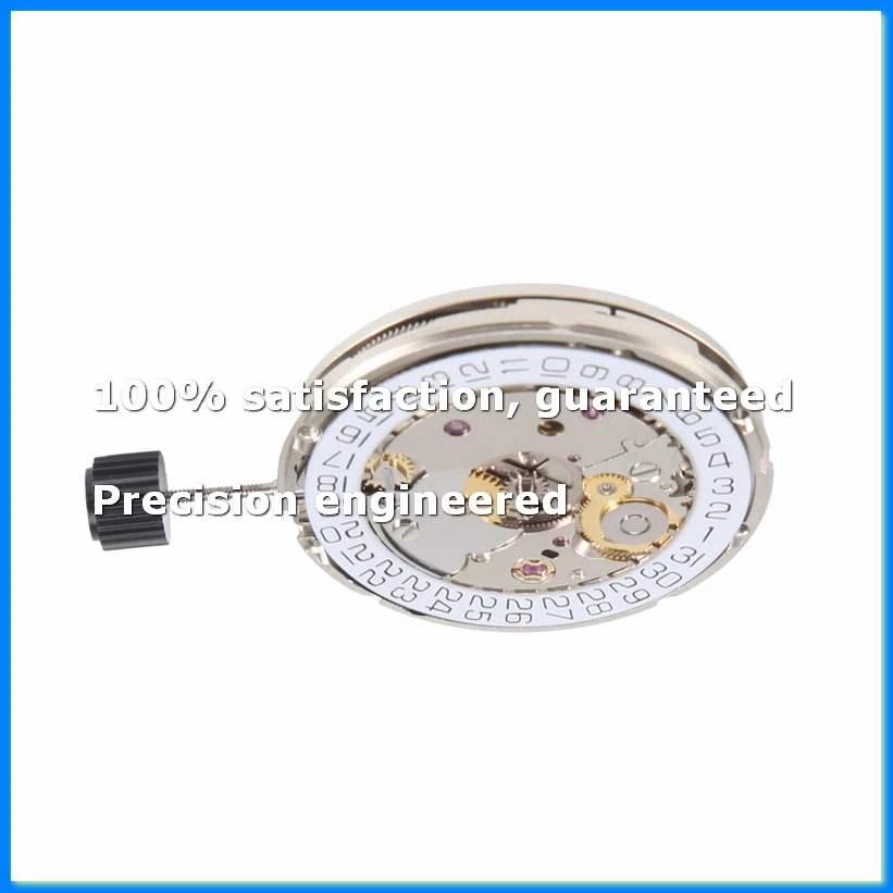 for ETA 2824-2 SELLITA SW200 White 3H Mechanical Watch Clock Movement-A49I
