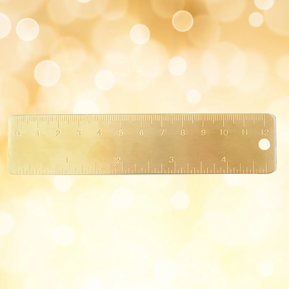 

brass ruler mini ruler retro ruler small ruler copper ruler