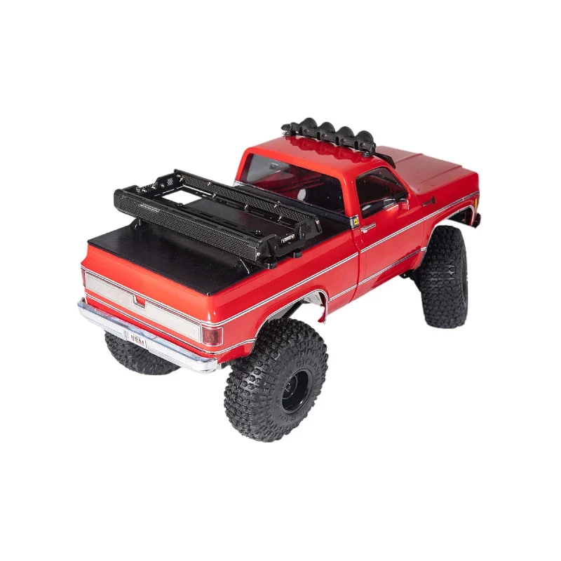 Druk 3D 1 zestaw bagażnika i pokrywy bagażnika do części zamiennych 1/18 RC Crawler TRX4-M Chevrolet K10