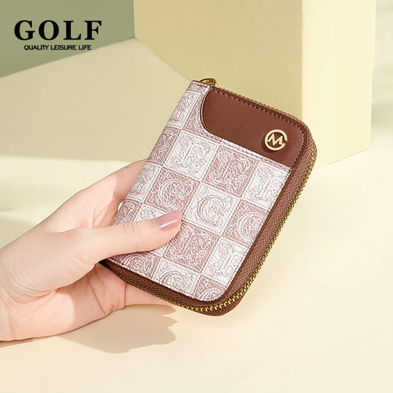 

GOLF Women Card Holders Pink Ladies Small Purse Card Wallet Cute Coins Organizer Id Cardholder Fashion Short Wallet Luxury Bags