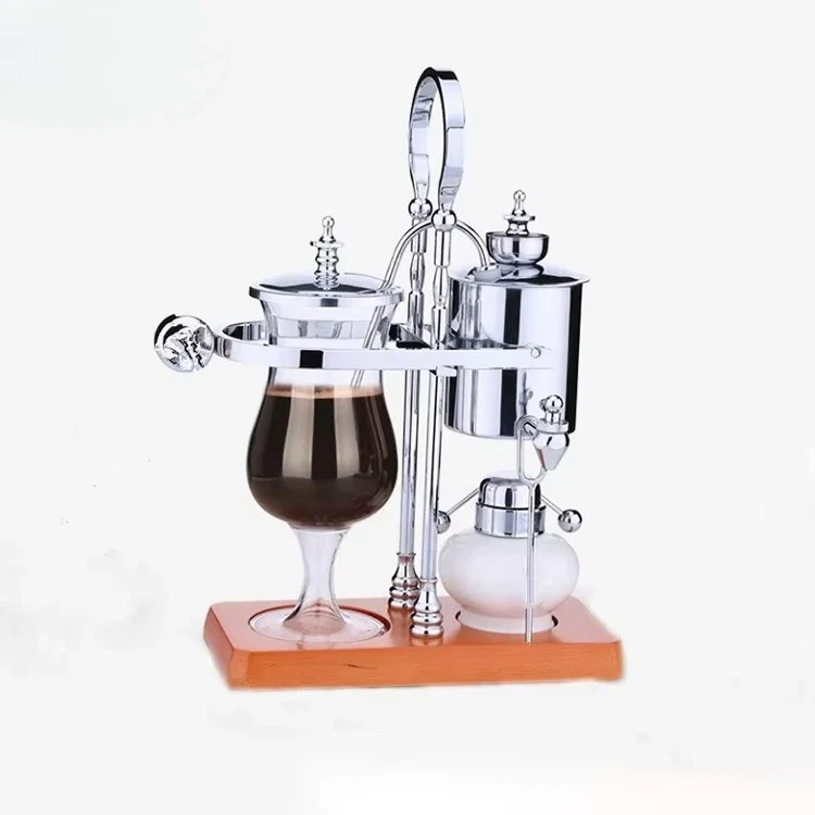 Food Grade Stainless Steel High Borosilicate Heat Resistance Glass Espreso Coffee Maker 3 Cup