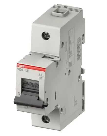 2025.4Original ABB High Breaking Miniature Circuit Breaker Accessory Undervoltage Release S800-UVR60
