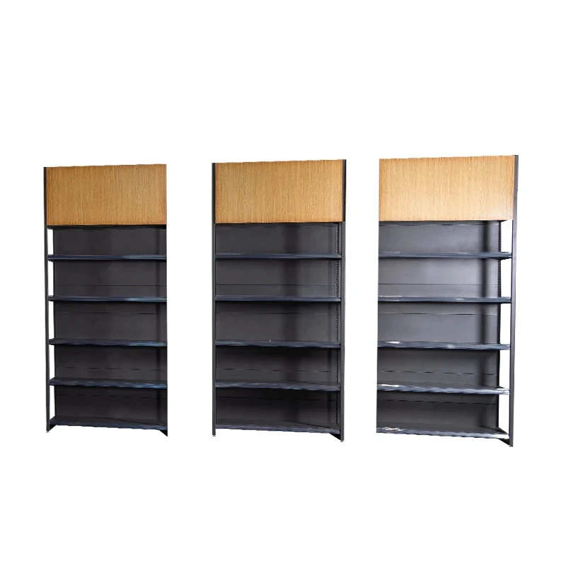 custom.Supply Supermarket Rack Light Duty Powder Coated Customizable Size Snacks Stores Display