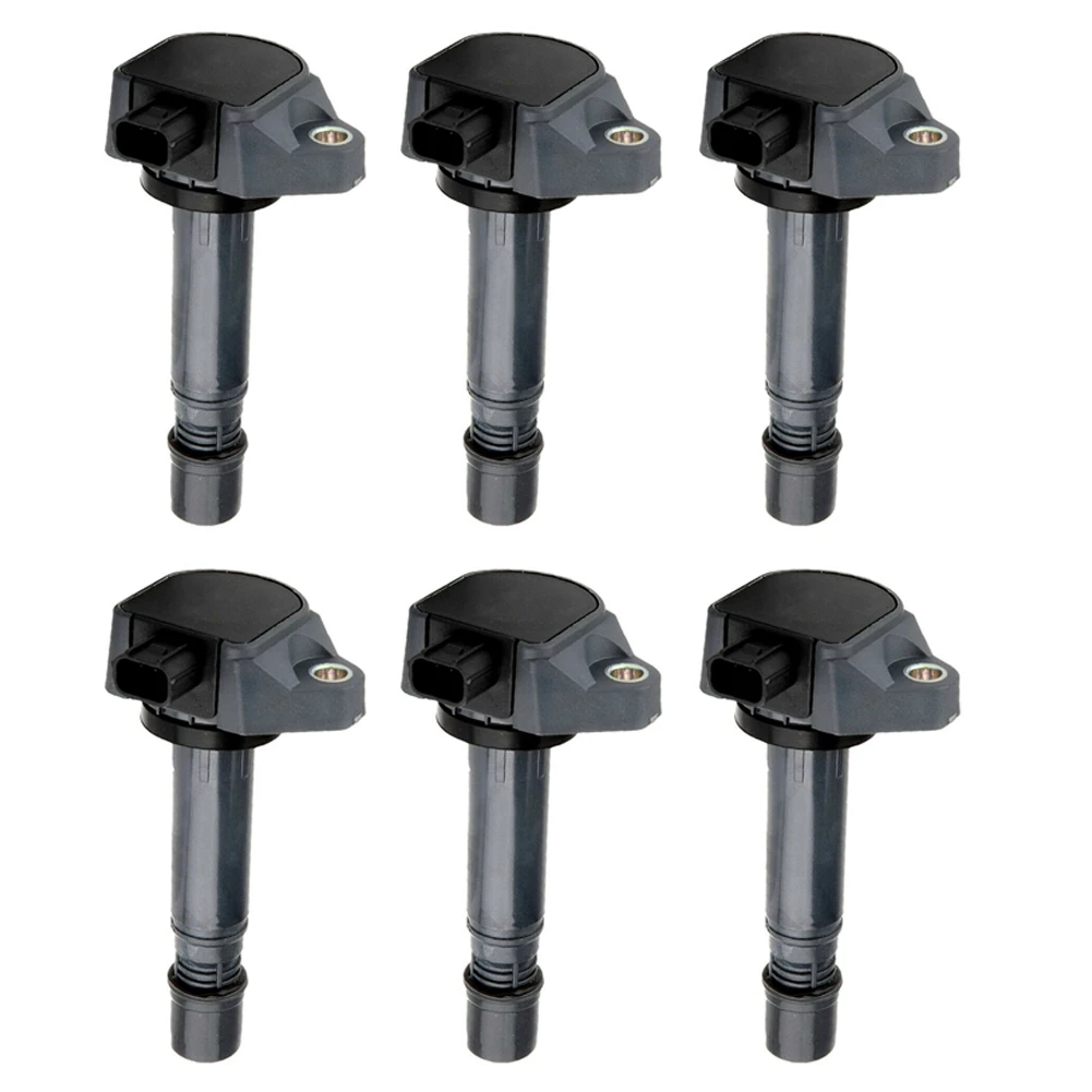 

6Pcs 30520-PVJ-A01 30520-PVF-A01 30520-PGK-A01 IGNITION COILS for HONDA Civic ACURA TSX 2.4L 2001-2005