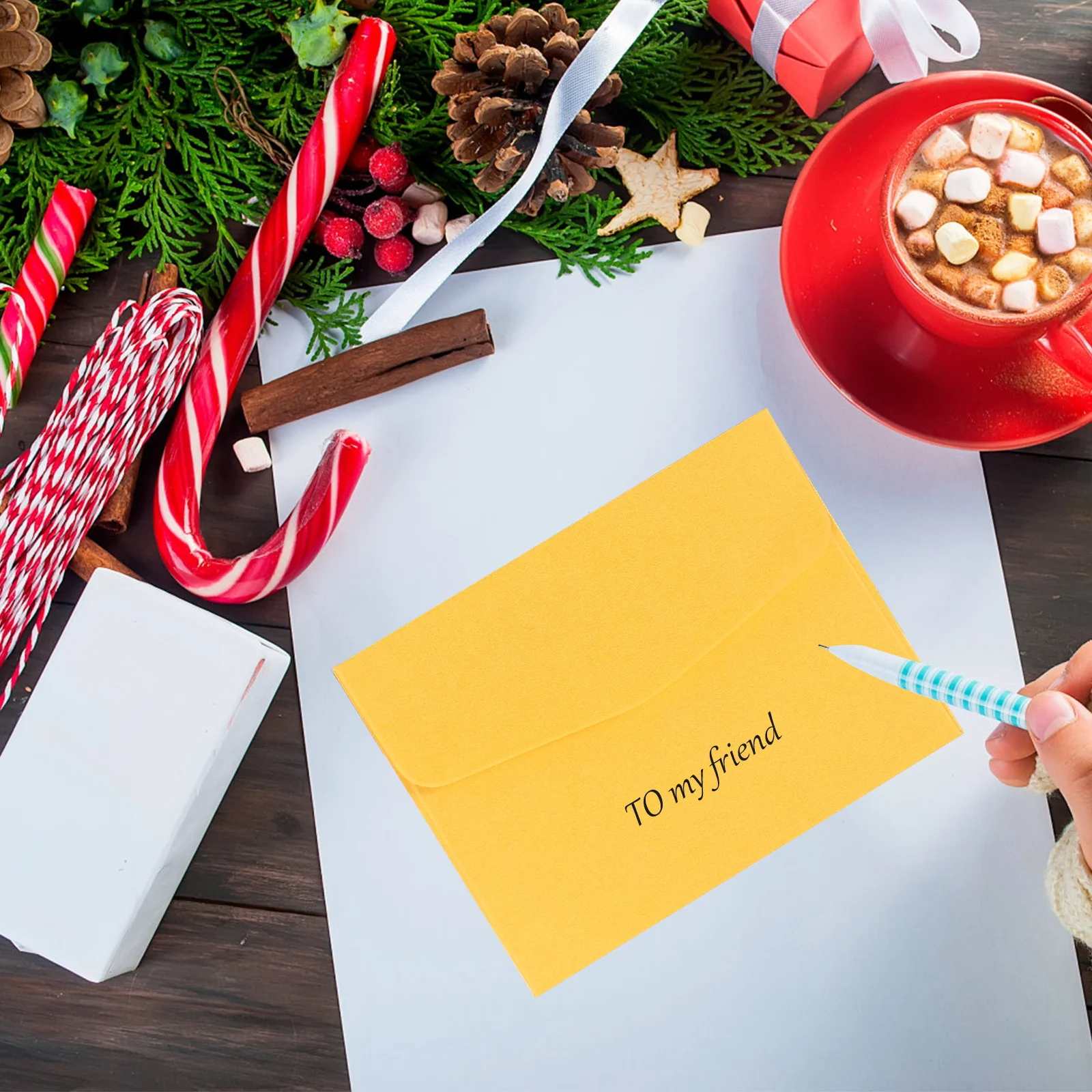 

100 шт., пустой маленький конверт, натуральная бумага, сплошной цвет для свадьбы, детского душа, поздравительные открытки, канцелярские принадлежности, офисные принадлежности