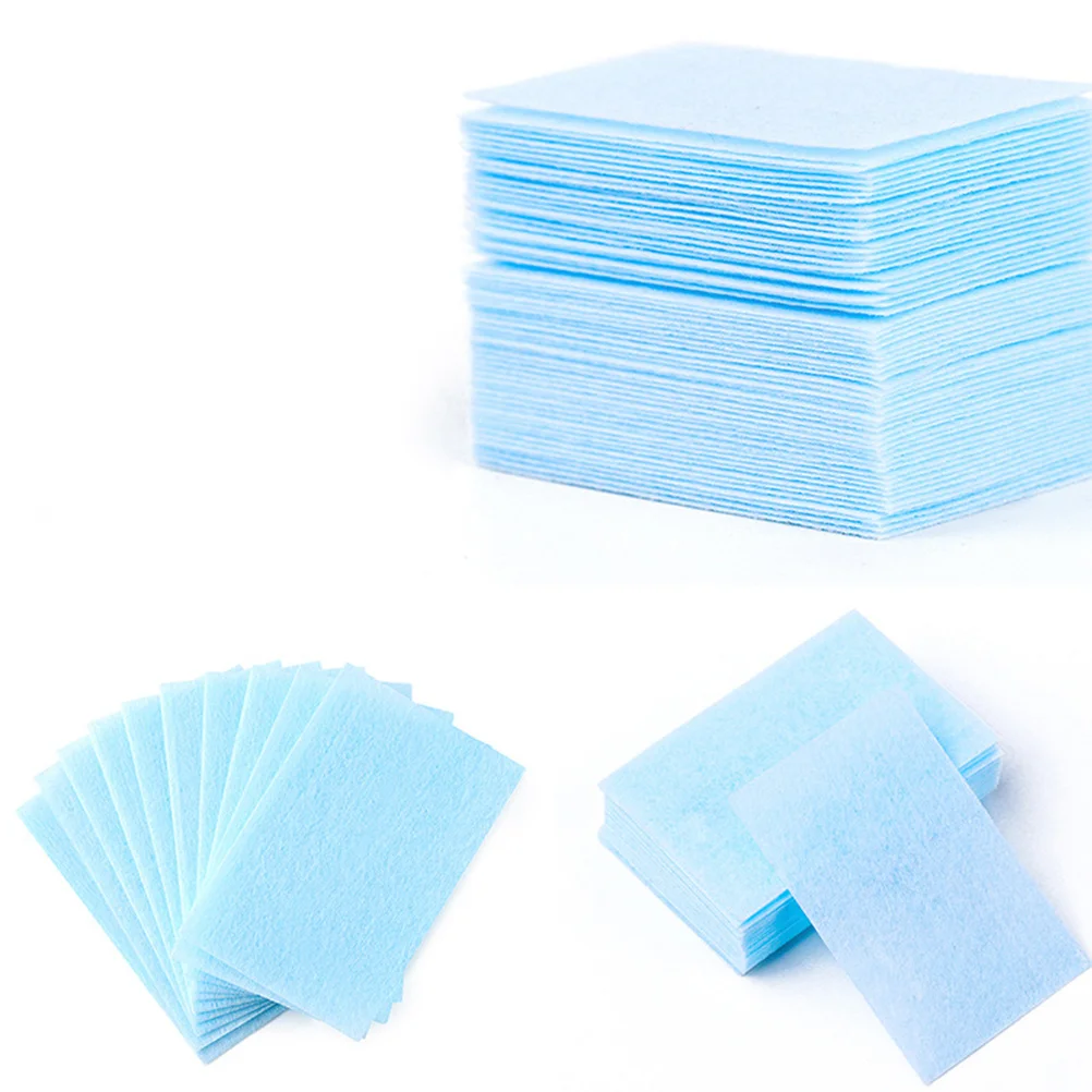 

600 Pcs Colorful Nail Towels Varnish Remover Pads Wipes Polish Cleaning The Face