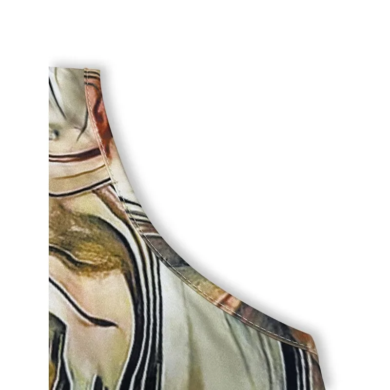 ヨーロッパとアメリカの女性の新しいドレス暑い夏のアマゾンベイ新しい婦人服セクシーなローカットプリント花柄ストラップドレス