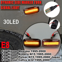 Flowing LED Side Marker Dynamic Turn Signal Light Lamp For Nissan Maxima Skyline R34 Almera N15 N16 Pulsar Primera P11 P12