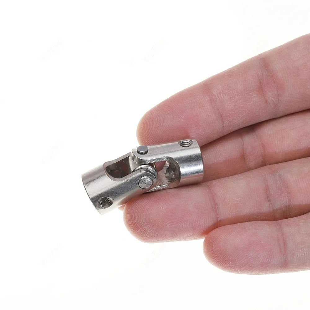 1PCS 4mm-10mm Metal Cardan Joint Connector Robot Model Boat Car Shaft Coupler Motor Coupling Joint