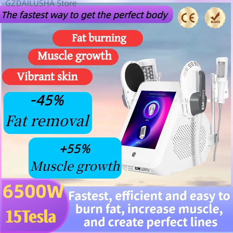 EMSZERO Vacuum Inner Ball Roller 360 Degree Rotating Cellulite Massager Weight  Body Slimming Fat Removal Muscle Relaxation Devi