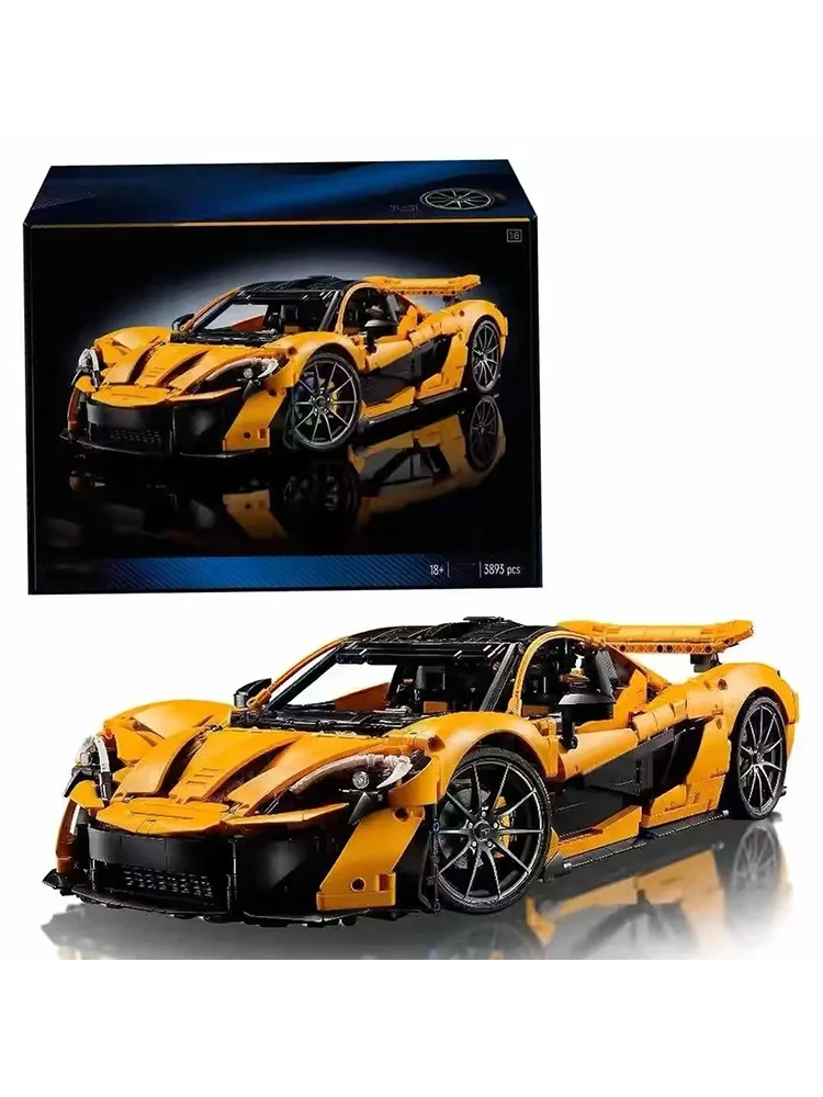 2024 New 42172 Super Racing Car Model Building Blocks 1:8 Assembly Set Bricks Technical Toys For Children Christmas Gifts