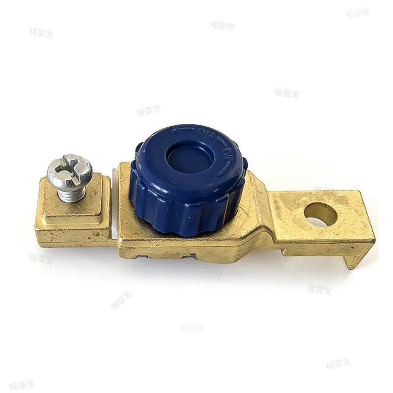 Car Side Post Battery Disconnect Switch 12V 80A Car Motorcycle Disconnect Battery Cut Off Kill Terminal Anti-leakage Switch