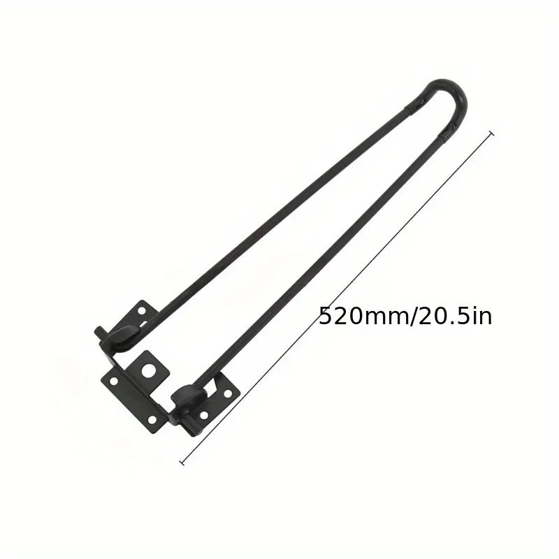 4pcs 320Mm/ 420Mm Folding Table Legs Outdoor Dining Table, Foldable Laptop Stand Heavy-Duty Extended Iron Metal Dining Table Legs