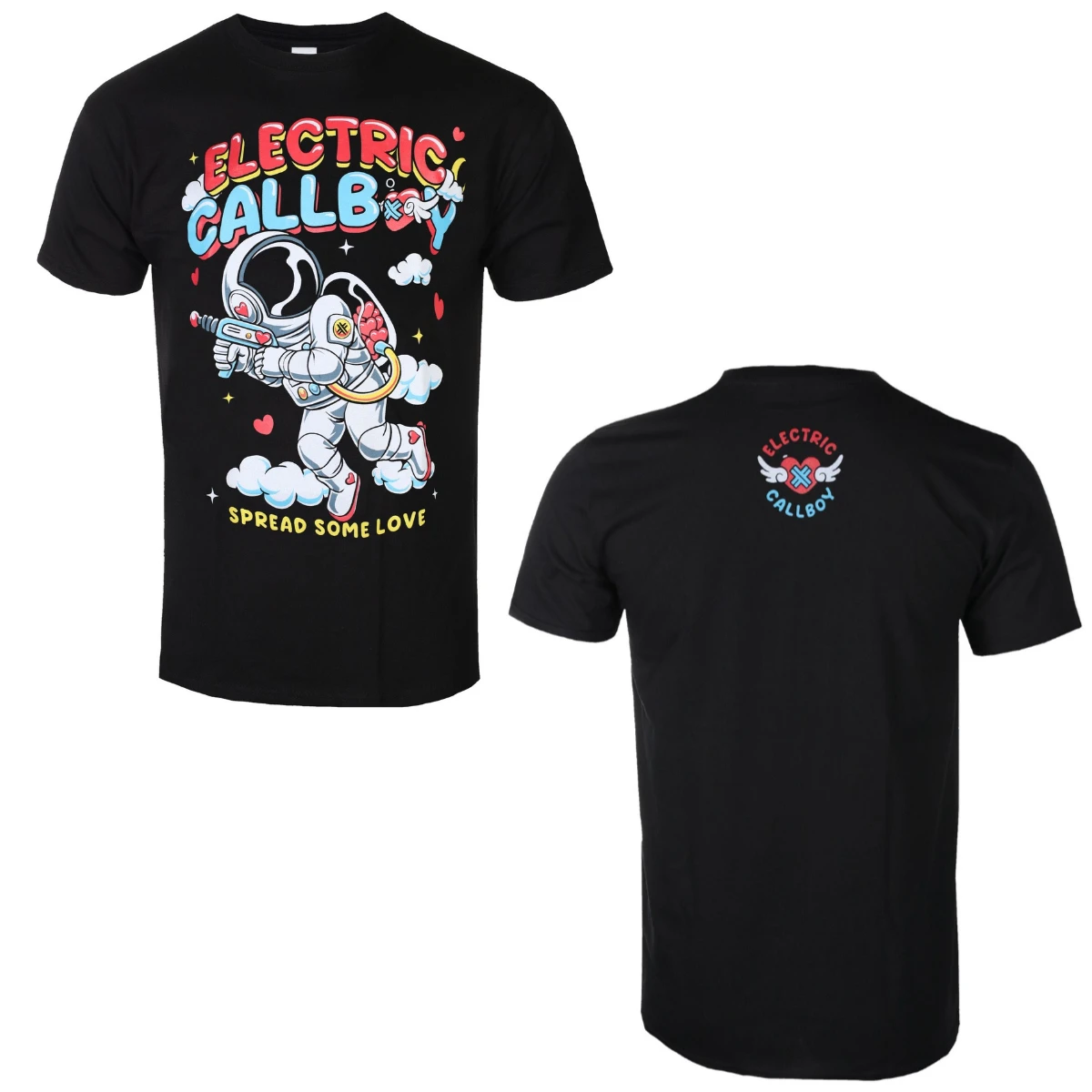 Rare Electric Callboy Graphic Cotton Band T-shirt Unisex Summer Short Sleeve Fashion Brand Tee Luxury Casual Vintage Tees