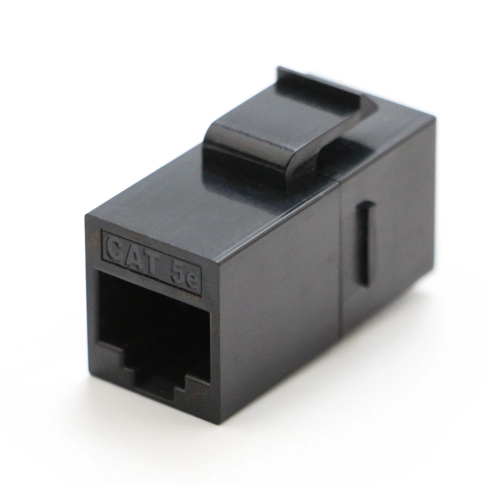 Conector do acoplador do módulo de rede Ethernet, adaptador de tomada do computador, cabo Jack, soquete de informações, CAT5E, UTP, RJ45, 1Pc