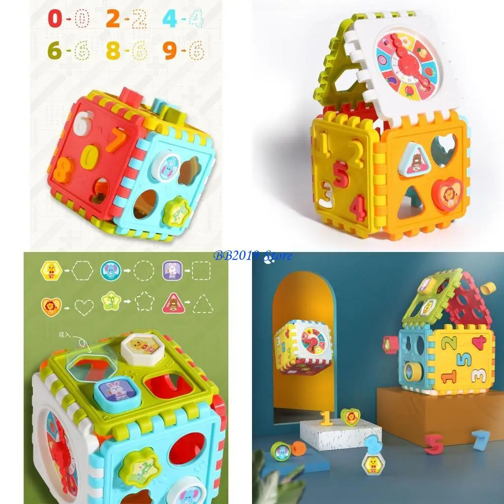 Q0KB Khối Bảng Nhựa Cho Bé Học Tập Bò & Đồ Chơi Xếp Hình Sáng Tạo Trò Chơi Trí Não Khối Bò Tương Tác Bận C